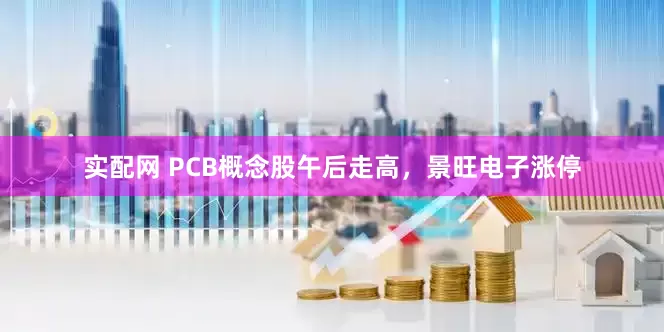实配网 PCB概念股午后走高，景旺电子涨停