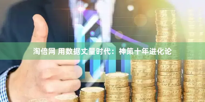 淘倍网 用数据丈量时代：神策十年进化论
