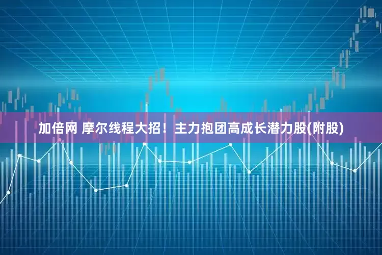 加倍网 摩尔线程大招！主力抱团高成长潜力股(附股)