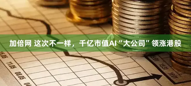 加倍网 这次不一样，千亿市值AI“大公司”领涨港股